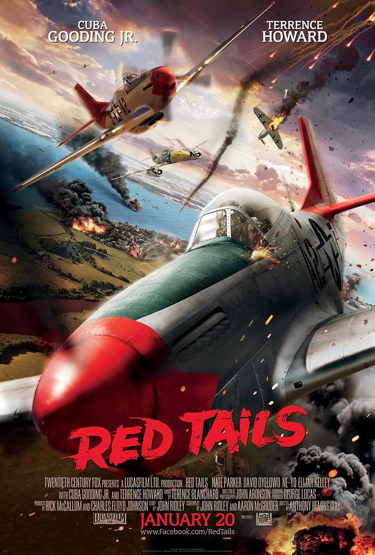  红色机尾[中文字幕].Red.Tails.2012.BluRay.1080p.DTS-HD.MA5.1.x265.10bit-DreamHD 7.59GB 