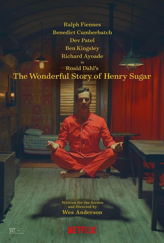  亨利·休格的神奇故事[中文字幕].The.Wonderful.Story.of.Henry.Sugar.2023.1080p.NF.WEB-DL.DDP.5.1 